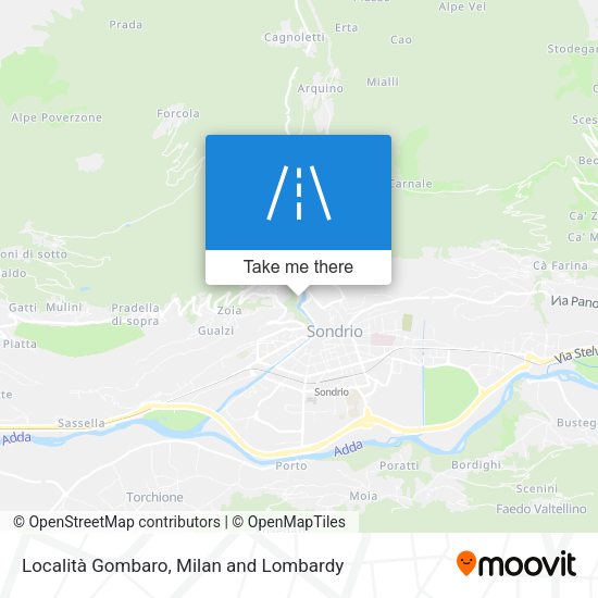 Località Gombaro map