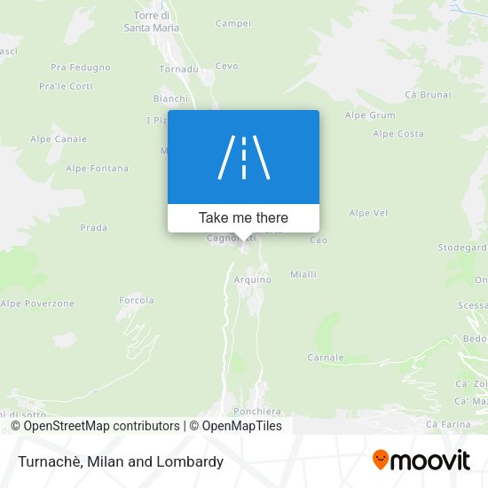 Turnachè map