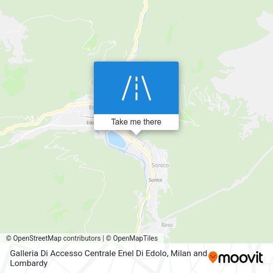 Galleria Di Accesso Centrale Enel Di Edolo map