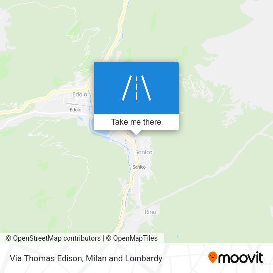 Via Thomas Edison map