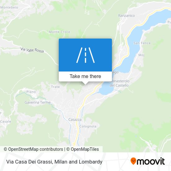 Via Casa Dei Grassi map