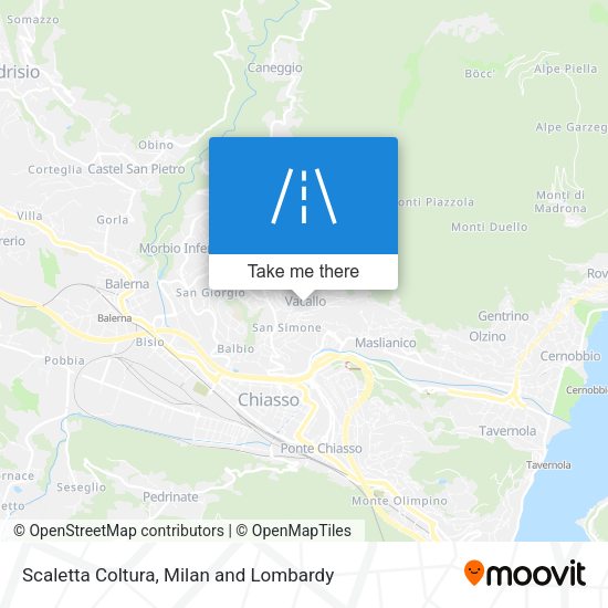 Scaletta Coltura map