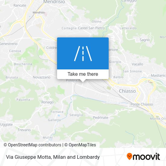 Via Giuseppe Motta map