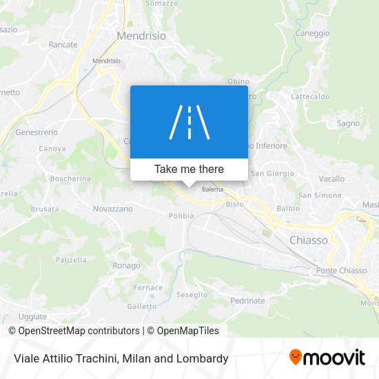 Viale Attilio Trachini map