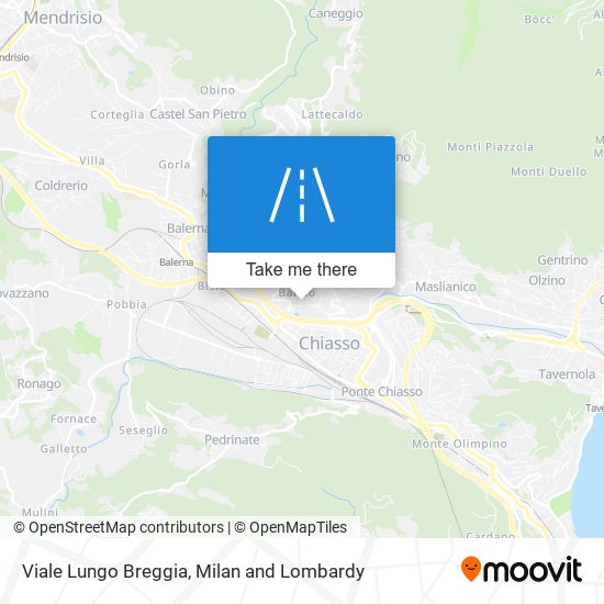 Viale Lungo Breggia map