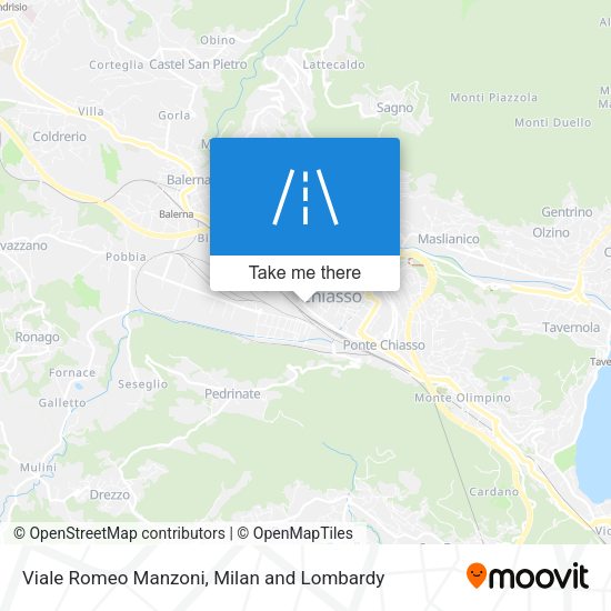 Viale Romeo Manzoni map