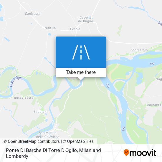 Ponte Di Barche Di Torre D'Oglio map