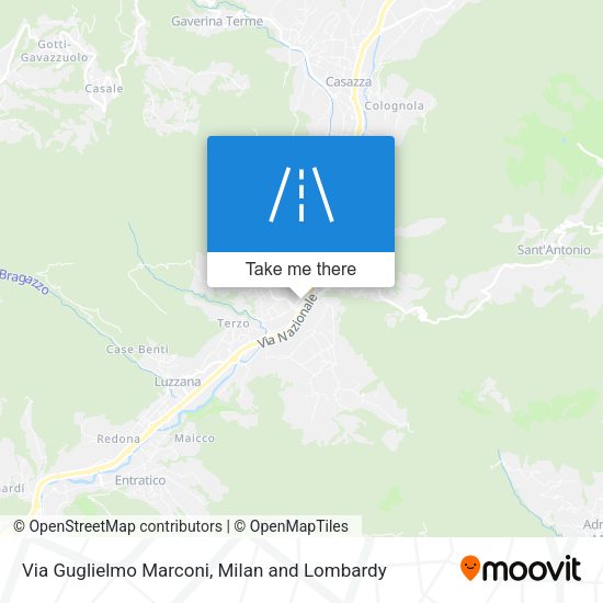 Via Guglielmo Marconi map