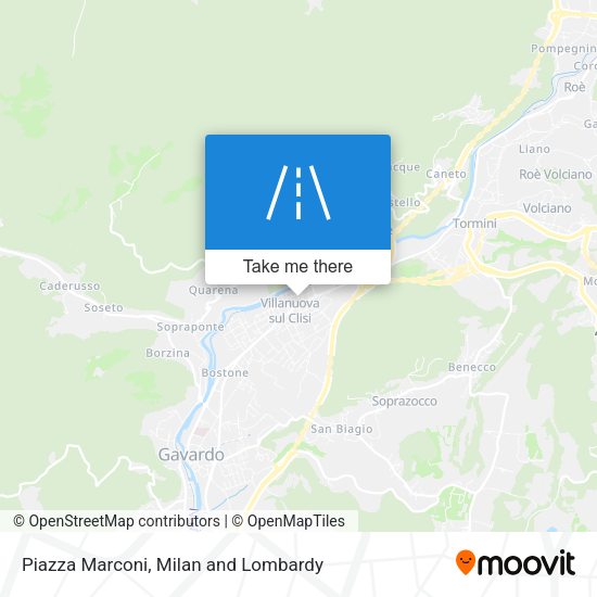 Piazza Marconi map