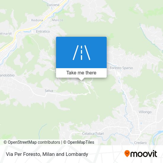 Via Per Foresto map