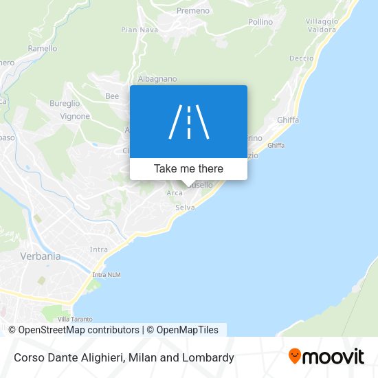 Corso Dante Alighieri map