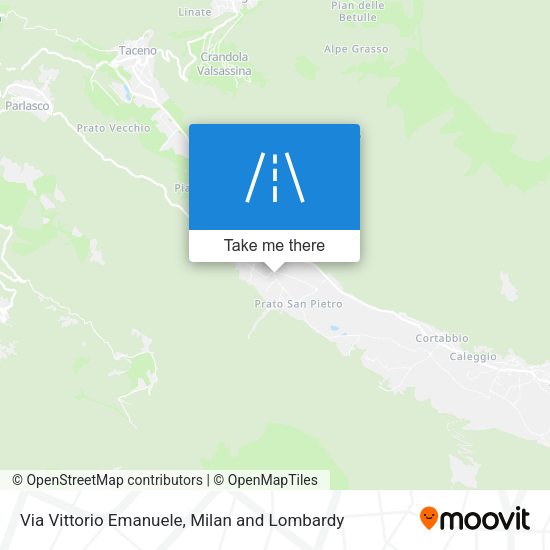 Via Vittorio Emanuele map