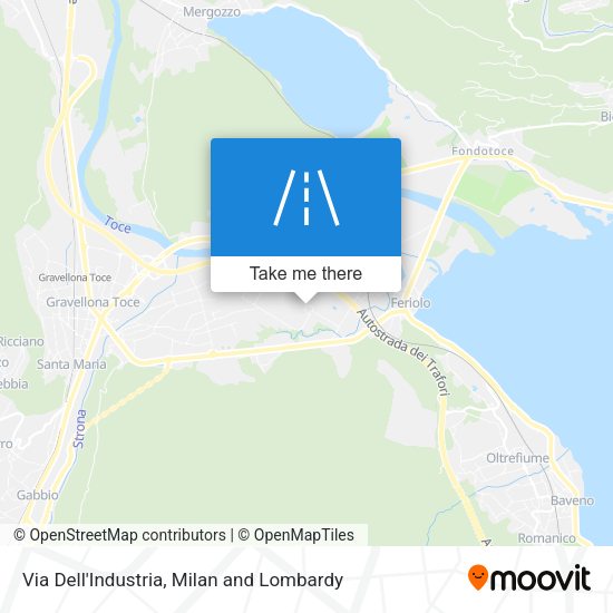 Via Dell'Industria map
