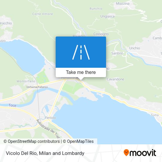 Vicolo Del Rio map