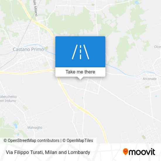 Via Filippo Turati map