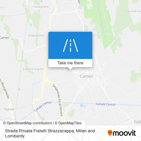 Strada Privata Fratelli Strazzacappa map