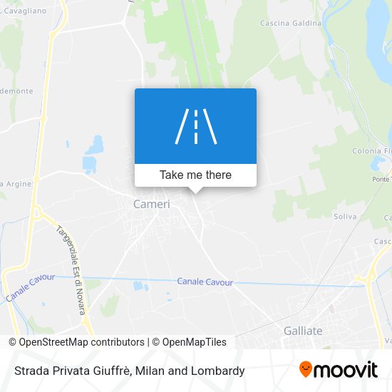 Strada Privata Giuffrè map