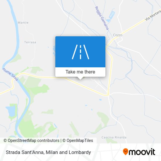 Strada Sant'Anna map