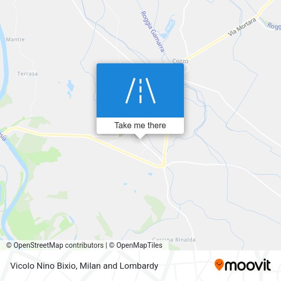 Vicolo Nino Bixio map