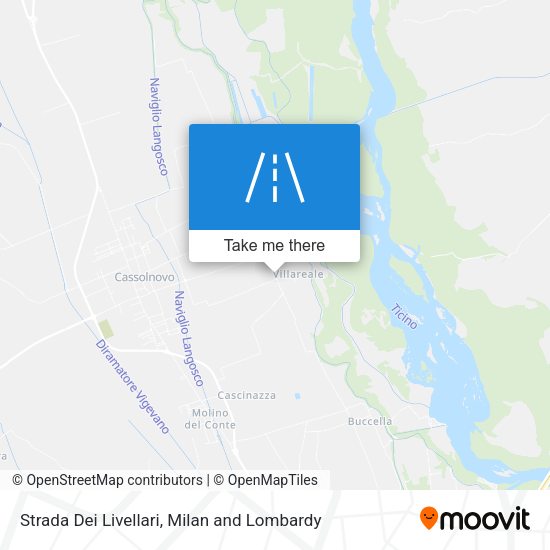 Strada Dei Livellari map