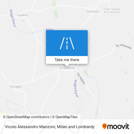 Vicolo Alessandro Manzoni map
