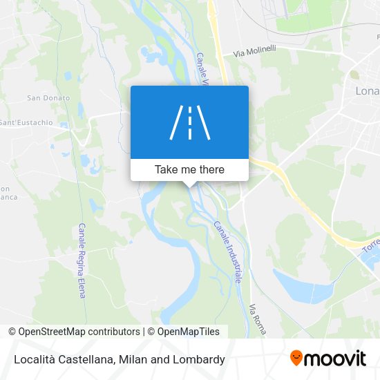Località Castellana map
