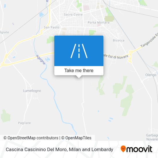 Cascina Cascinino Del Moro map