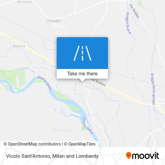 Vicolo Sant'Antonio map