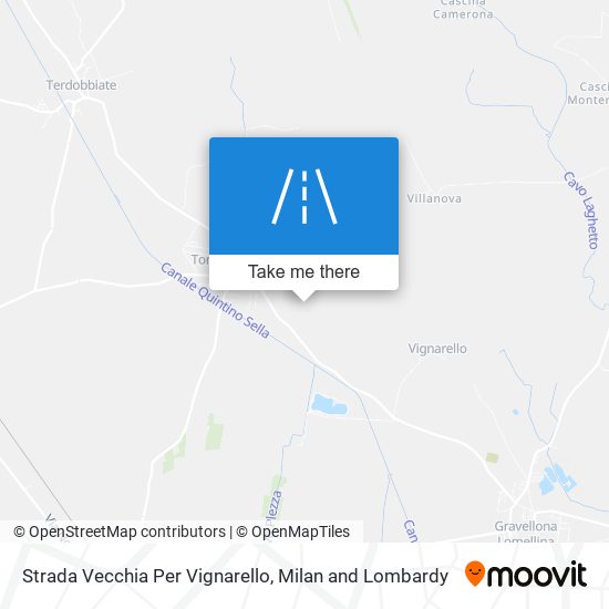 Strada Vecchia Per Vignarello map