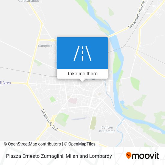 Piazza Ernesto Zumaglini map