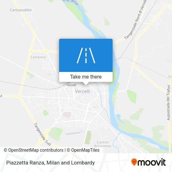 Piazzetta Ranza map
