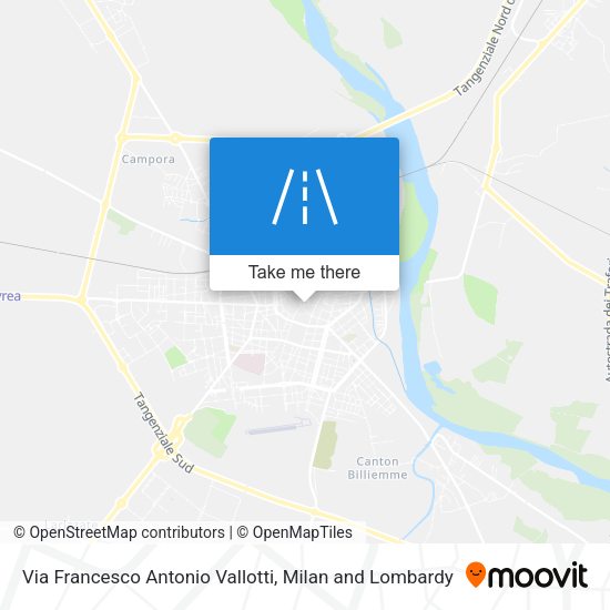 Via Francesco Antonio Vallotti map