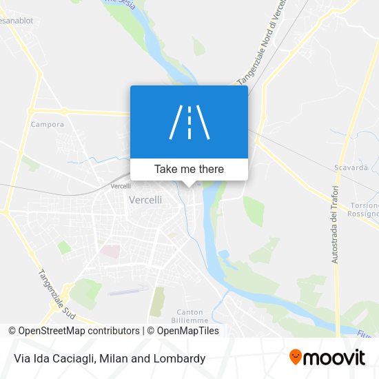 Via Ida Caciagli map