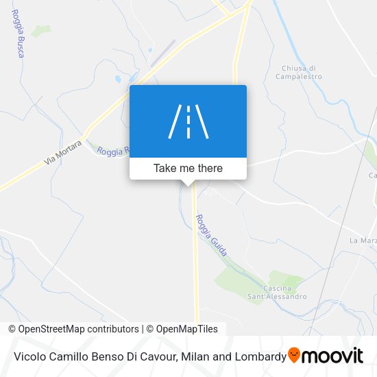 Vicolo Camillo Benso Di Cavour map