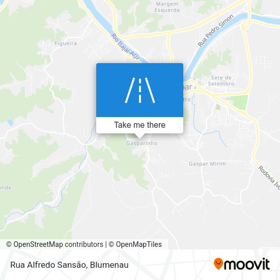 Rua Alfredo Sansão map