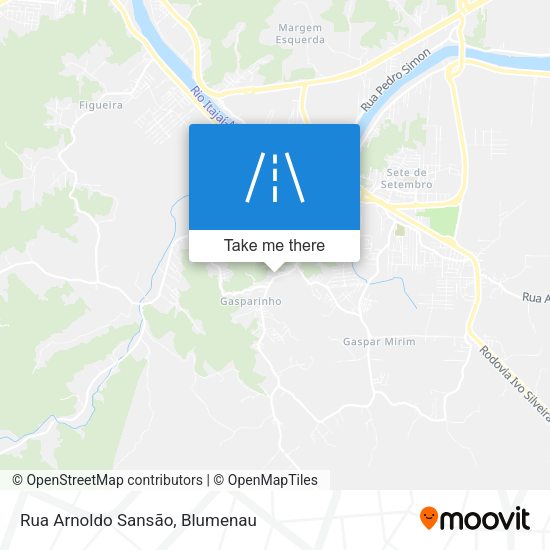 Rua Arnoldo Sansão map
