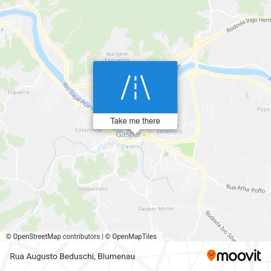 Rua Augusto Beduschi map
