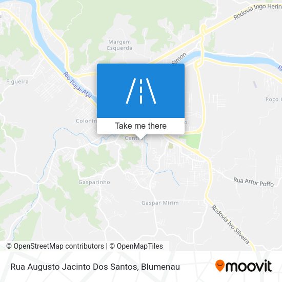 Rua Augusto Jacinto Dos Santos map
