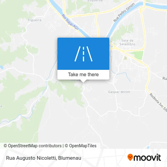 Rua Augusto Nicoletti map