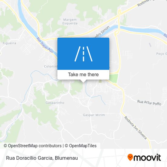 Rua Doracílio Garcia map