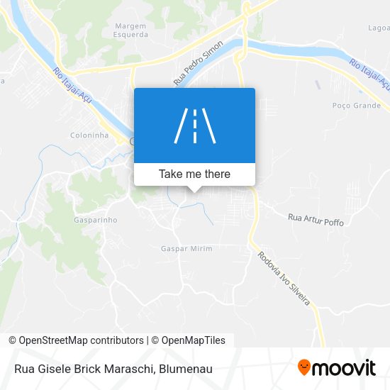 Rua Gisele Brick Maraschi map