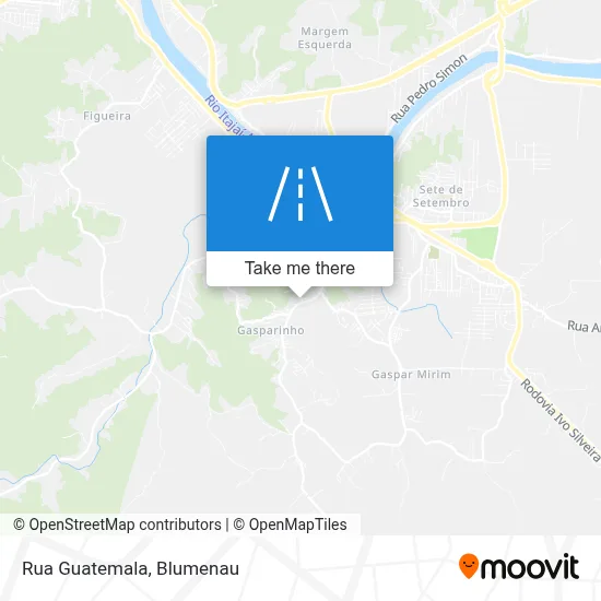 Rua Guatemala map
