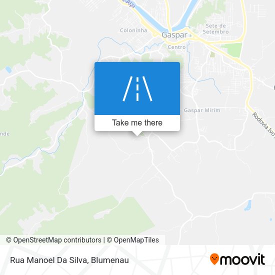 Rua Manoel Da Silva map