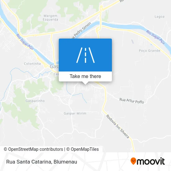 Rua Santa Catarina map