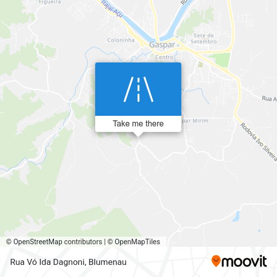Rua Vó Ida Dagnoni map