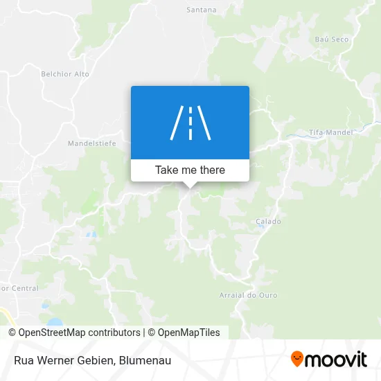 Rua Werner Gebien map
