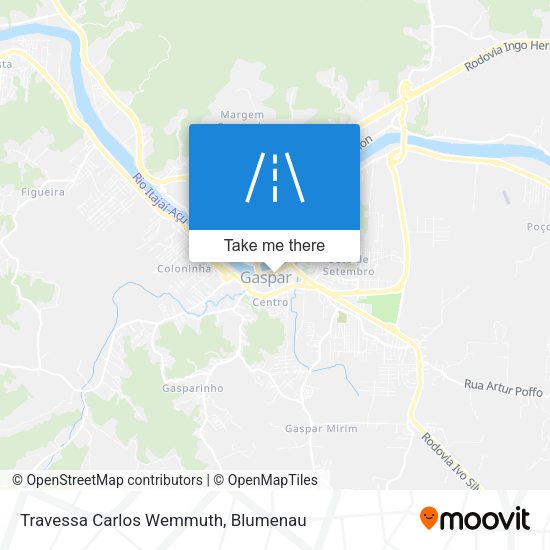 Travessa Carlos Wemmuth map
