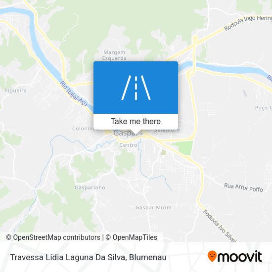 Travessa Lídia Laguna Da Silva map