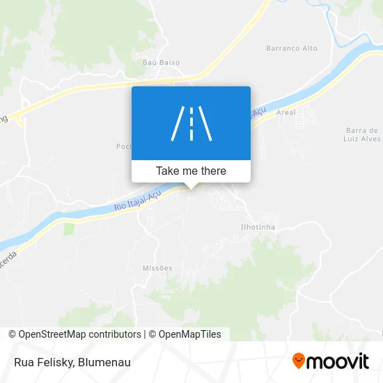 Rua Felisky map
