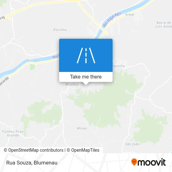 Rua Souza map